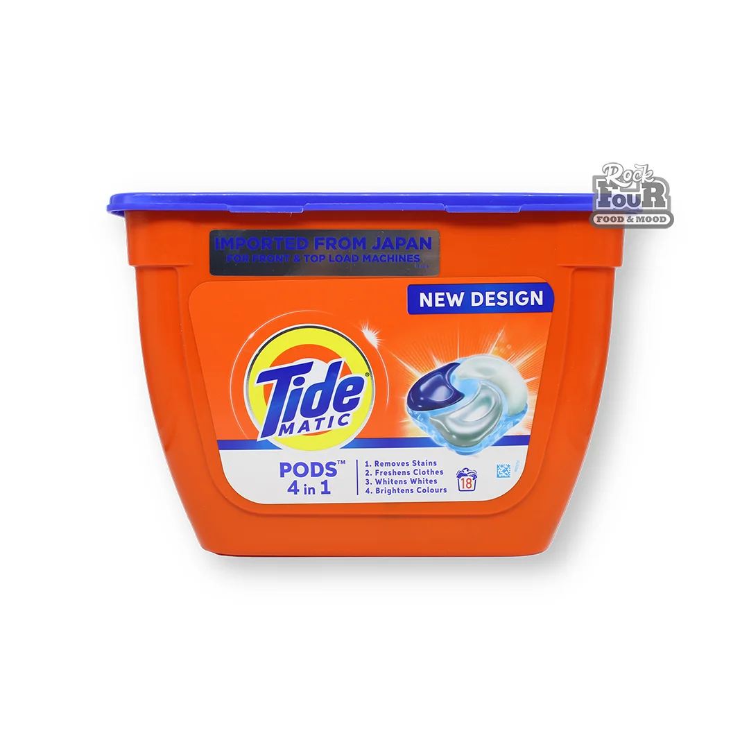 Լվացքի պարկուճներ «Tide Matic 4 in 1» 18հատ